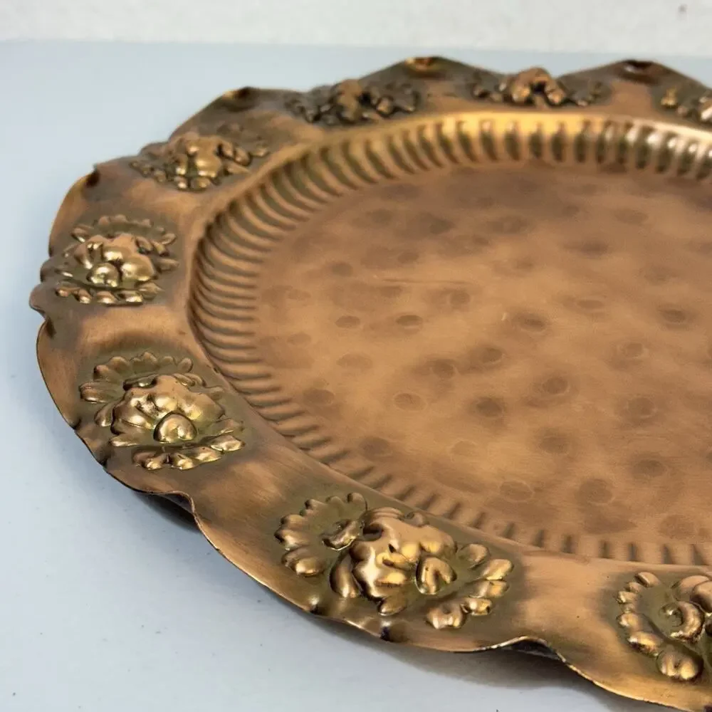 Vintage solid copper